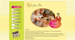 Desktop Screenshot of cafe-maerchengarten.de